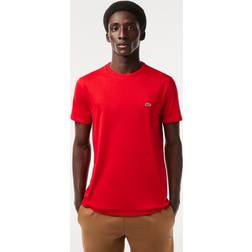 Lacoste Men's Pima Crew T-Shirt RED