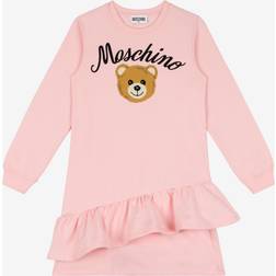 Moschino Teddy Bear Sweatshirt Dress - Confetti Pink