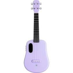 Lava Music U 23" Freeboost Acoustic-Electric Ukulele With Space Bag Sparkle Purple