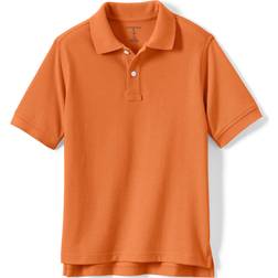 Lands' End Kid's Short Sleeve Interlock Polo Shirt - Orange Spice (529185A58)