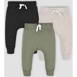 Gerber Baby Boys' 3pk Premium Jogger Pants Newborn