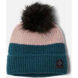 Columbia Winter Blur Pom Beanie Nackengamasche, Night Wave, Dusty Pink, One