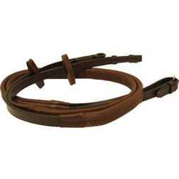 Rambo Horseware Ireland Zügel Micklem Rubber Reins Brown