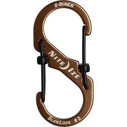 Nite Ize S-Biner Slidelock Aluminum Double-Gated Carabiners