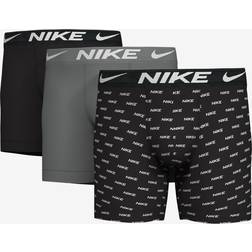 Nike Men's Essential 3Pk Micro Boxer Briefs Grey