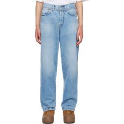 Acne Studios Blue Relaxed-Fit Jeans WAIST