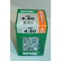 Spax 4 400 Stück, Teilgewinde, Senkkopf, t-star plus 4191010400506