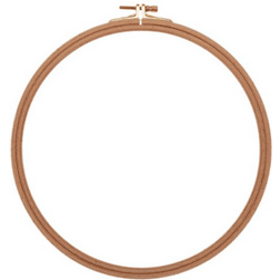 8mm Screwed Wooden Embroidery Hoop Nurge 100-3