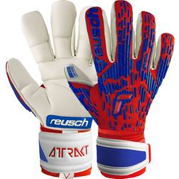 reusch Attrakt Freegel Gold Finger Support Goalkeeper Gloves