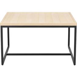 Rowico Home Deerfield Vitpigmenterad/svart Soffbord 70x70cm