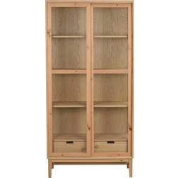 Rowico Home Hazelton Egetræ 100 x 40 cm Vitrineskab