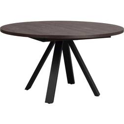Rowico Home Maddock Brown Oak/Black Matbord 135cm
