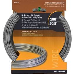 Hillman 0.096 0.099 D X 100 Steel 20 Wire