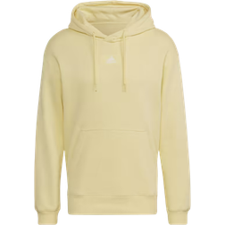 Adidas Essentials Feelvivid Cotton Fleece Drop Shoulder Hoodie - Almost Yellow