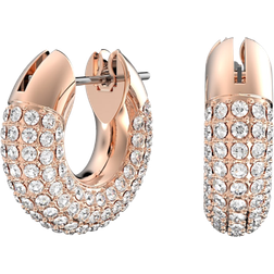 Swarovski Dextera Creoles - Rose Gold/Transparent