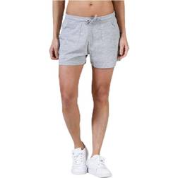 Kappa Shorts, Logo Caber Grey, Female, Tøj, Shorts, Grå