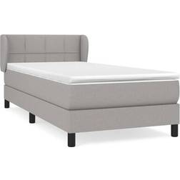 vidaXL Fabric Boxspringbett
