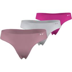 Under Armour 3-pack Pure Stretch Thong Pink/White