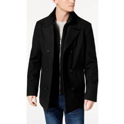 Kenneth Cole New York Wool Peacoat Black