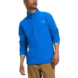 The North Face Textured Cap Rock 1/4 Zip Optic Blue Men's Clothing Blue