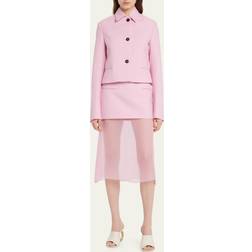 Ferragamo Virgin wool jacket pink