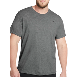 Nike Men's Dri-FIT Fitness T-shirt - Carbon Heather/Black