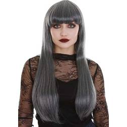 Franco Women's Ghostly Grey Wig