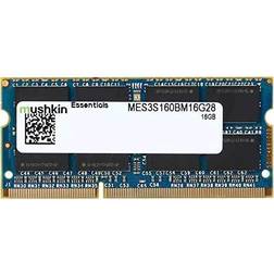 Mushkin Essentials SO-DIMM DDR3 1600MHz 16GB (MES3S160BM16G28)