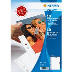 Herma Fotophan Transparent Photo Pockets 20x30cm 10pcs