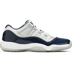 Nike Air Jordan 11 Retro Low Georgetown GS - Grey Mist/White/Midnight Navy