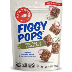 Made In Nature Cran Pistach Figgy Pops 119g 1pack