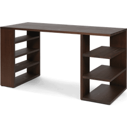 ferm LIVING Edre Dark Brown Skrivbord 65x137cm