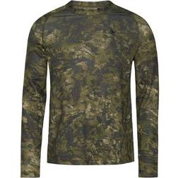 Seeland Active Camo långärmad T-shirt, InVis Green