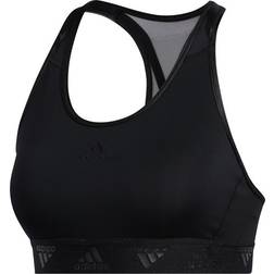 adidas Dont Rest Bos Glam On Bra Black, Female, Tøj, Sports-bh, Løb, Sort