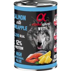Alpha Spirit wet dog food salmon