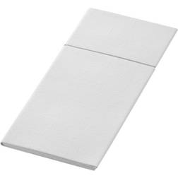 Duni letto bestikserviet 1/8 fold 33x40cm airlaid bio hvid