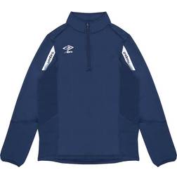 Umbro Core Sweat Half Zip Navy, Female, Tøj, Skjorter, Blå