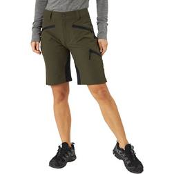 Tuxer Flexi Shorts Dark Olive, Female, Tøj, Shorts, Sort