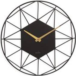 Acctim Alva Geometric Wire Frame Wall Clock