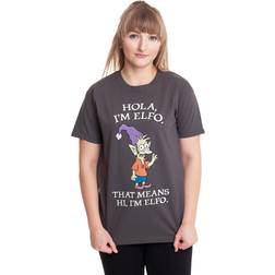 ROCK OFF Disenchantment: Unisex T-Shirt/Hola I'm Elfo XX-Large