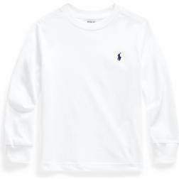 Polo Ralph Lauren Cotton Jersey Long-Sleeve Tee White