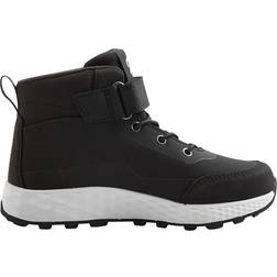 Reima Kid's Waterproof High-Top Sneakers Hiipien - Black