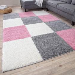 THE RUGS Myshaggy Collection Geometric 381 Pink