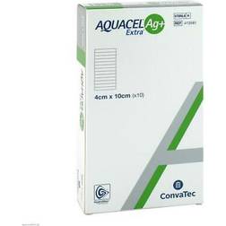 Convatec Aquacel Ag Extra Hydrofiber Dressing 4 x 5 in 10/bx