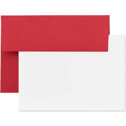 Jam Paper Stationery Set A2 Size Red 25/Pack