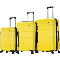 Dukap Rodez Lightweight Hardside Luggage - Set of 3