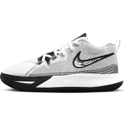 Nike Boys Flytrap VI Boys' Grade School Basketball Shoes White/Black/White