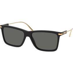 Prada 01ZS 1BO08G Square Polarized black