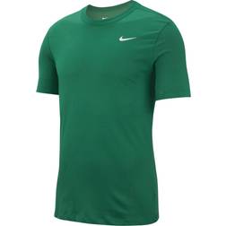 Nike Men's Dri-Fit Fitness T-shirt - Pine Green/White