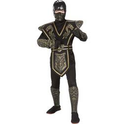 Rubies Gold Dragon Warrior Ninja Costume for children